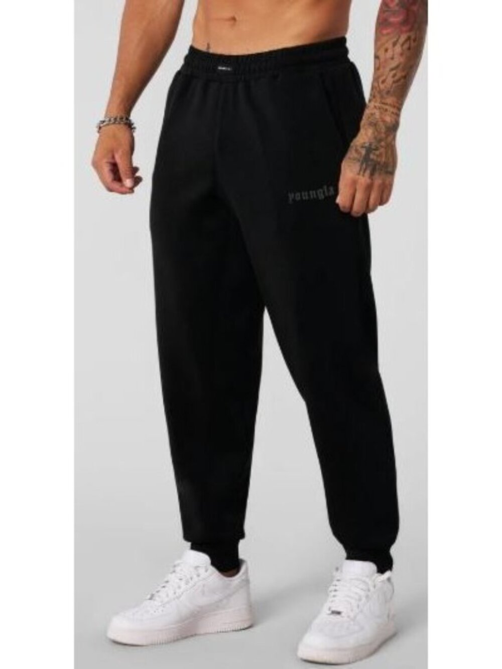 YoungLA Soft AF Joggers Men Size Medium NWT Slim Tapered Fit Modern Street